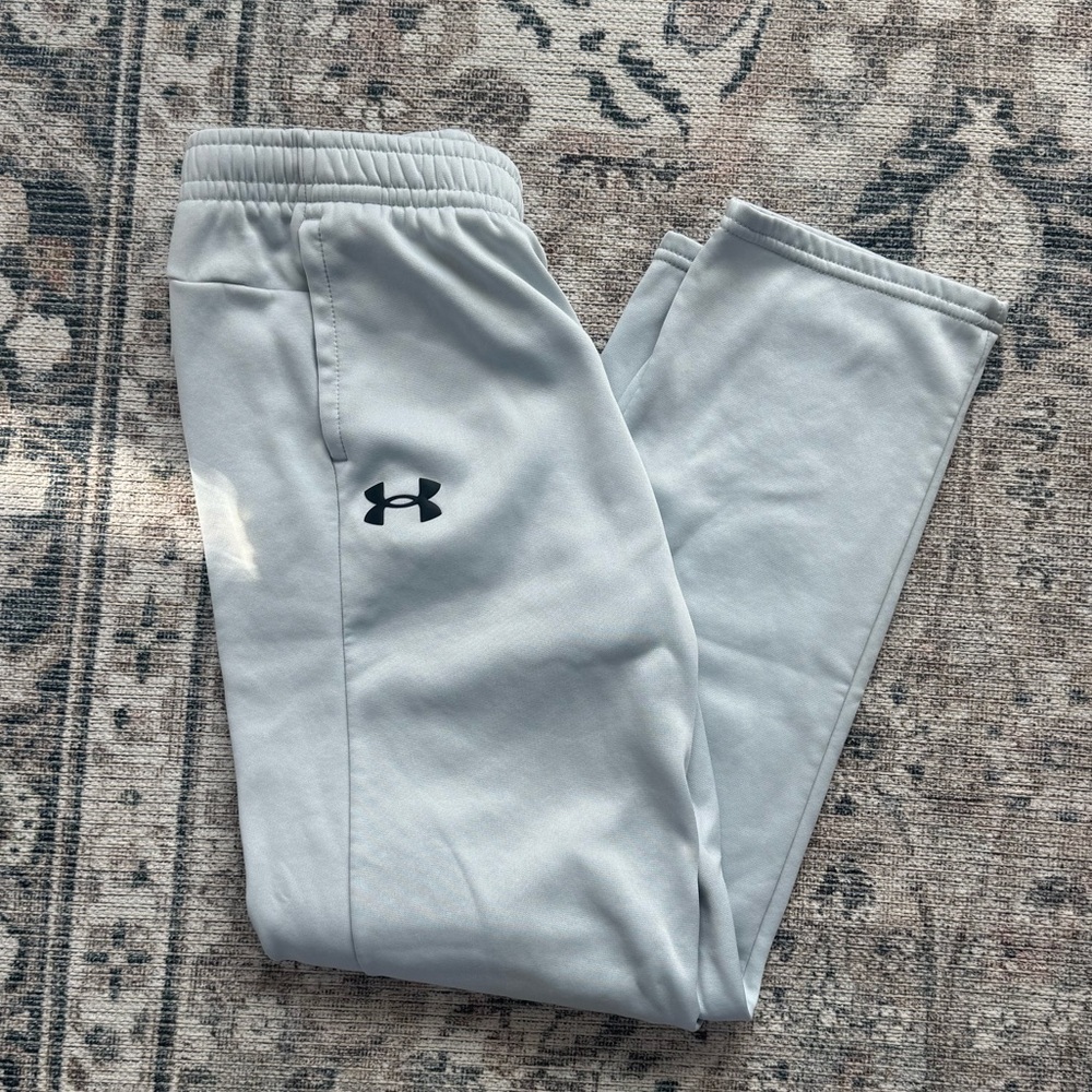 Under Armour Boys' Light Gray Joggers